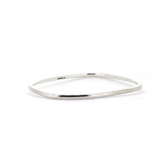 Chunky Loop Bangle - Sterling Silver Bangles