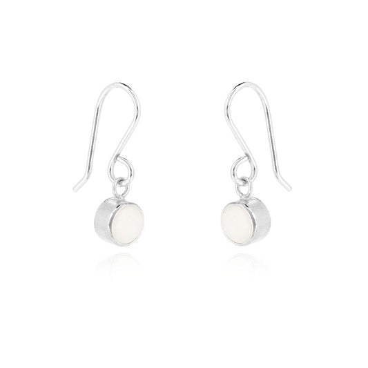 Celeste Opal Drop Earrings - Sterling Silver Drop Earrings