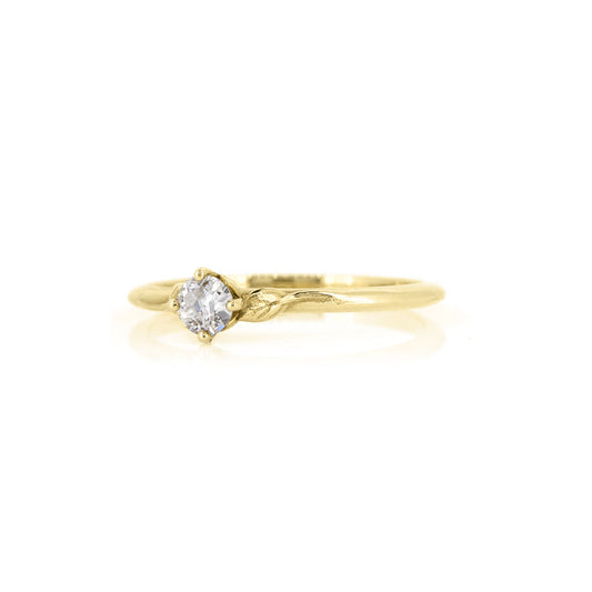 Glade Diamond Solitaire 0.21ct Ring - 9ct Yellow Gold Rings