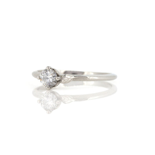 Glade Diamond Solitaire 0.33ct Ring - Platinum