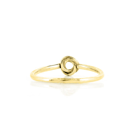 Love Knot Ring - 9ct Yellow Gold Rings