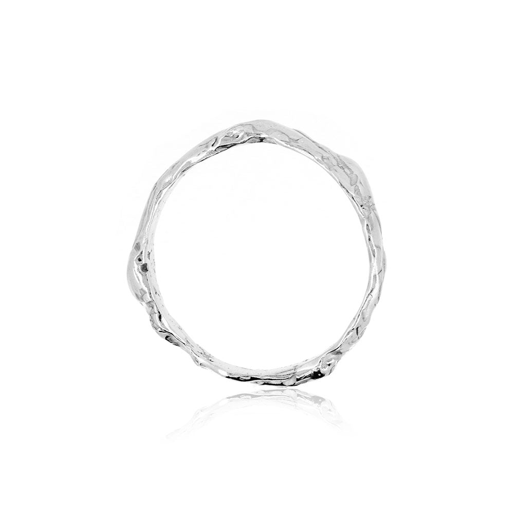 Tidal Light Weight Ring - Sterling Silver Rings