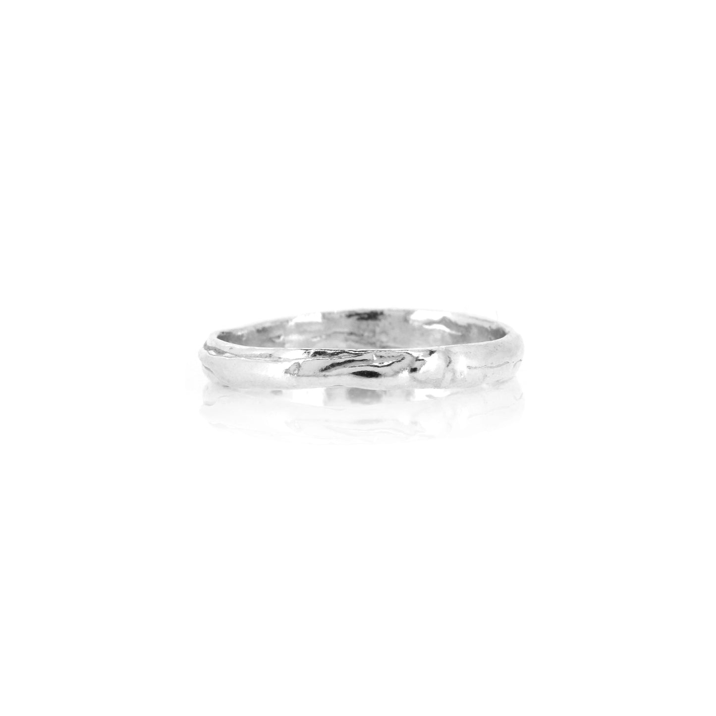 Tidal Light Weight Ring - Sterling Silver - Size O