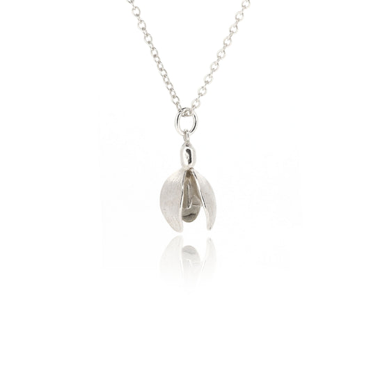 Snowdrop Necklace - Sterling Silver Necklace