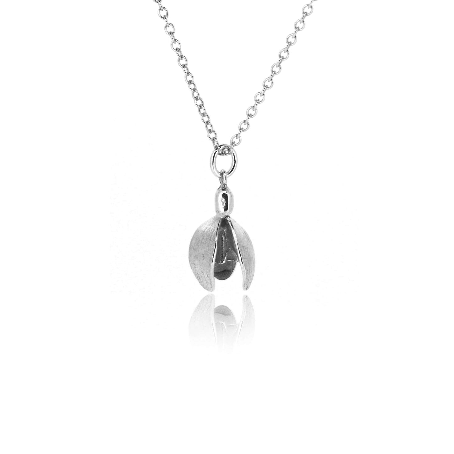 Snowdrop Necklace - Sterling Silver Necklace