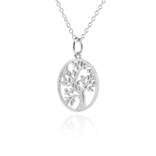 Tree Of Life Necklace - Sterling Silver Necklace