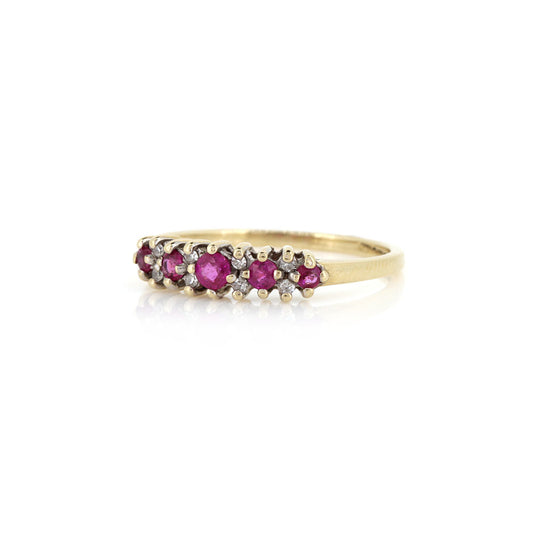 Pre-Owned - Ruby and Diamond Ring