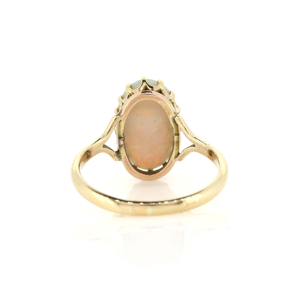 Pre-Owned - Opal Ring With Split Shoulders