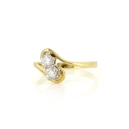 Pre-Owned - Diamond Toi Et Moi Ring
