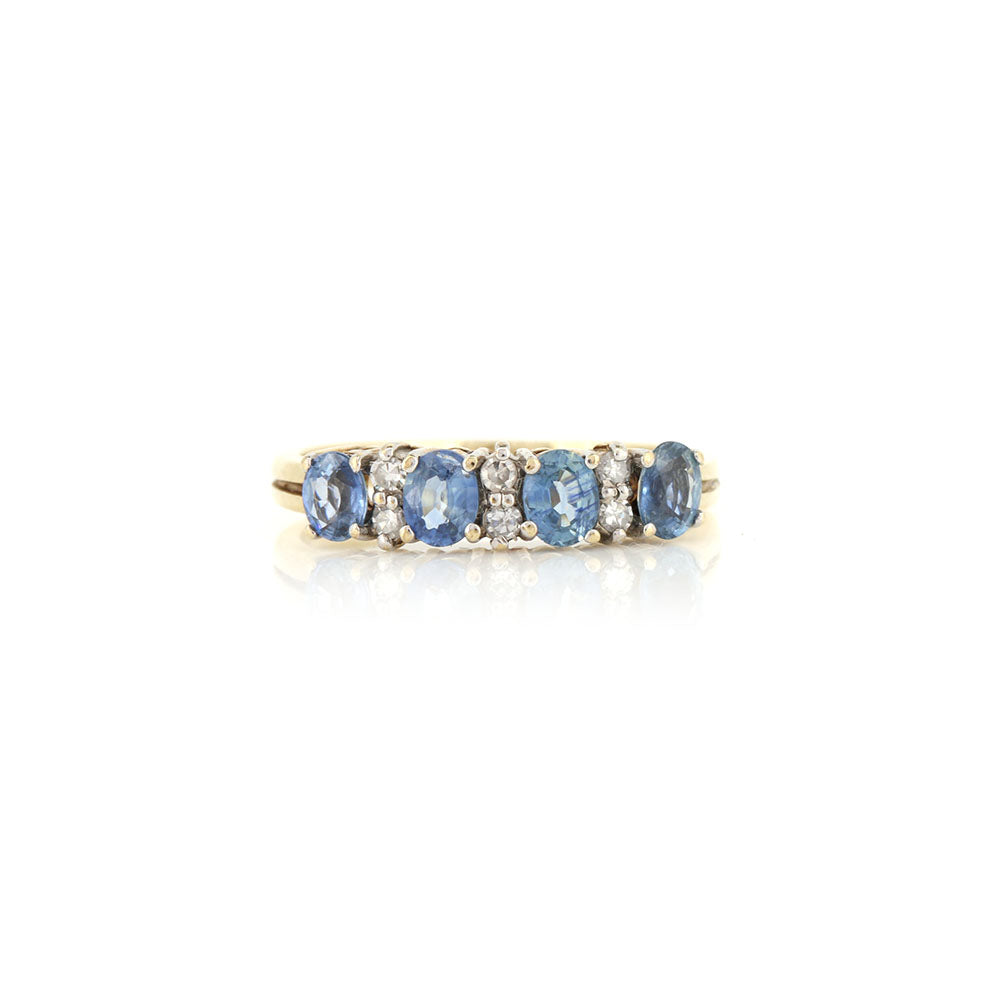 Pre-Owned - Sapphire & Diamond Ring Rings