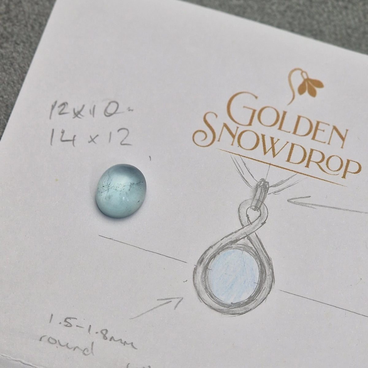 Golden Snowdrop Jewellers Shaftesbury Dorset