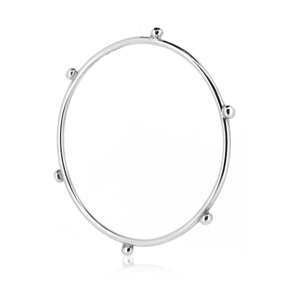 Bobble Bangle - Sterling Silver - Small Bangles