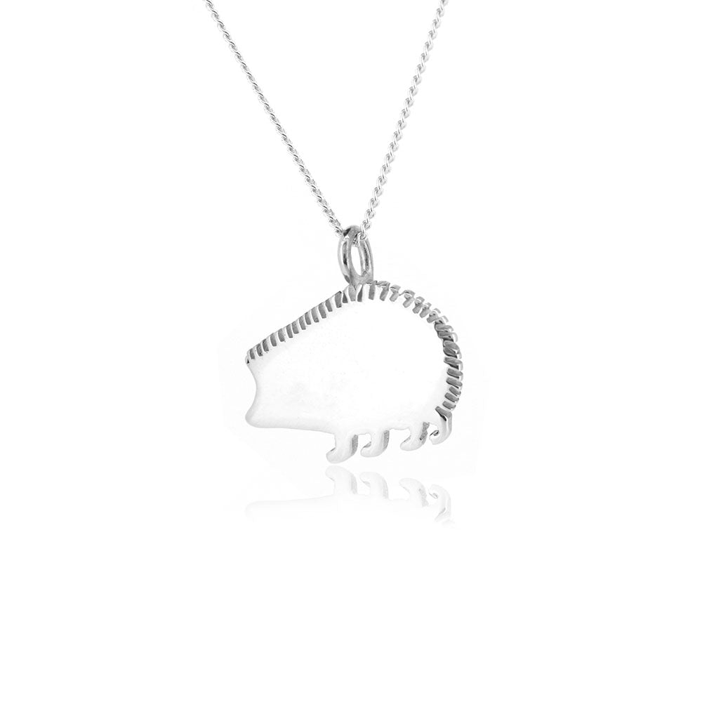 Hedgehog Necklace - Sterling Silver Necklace