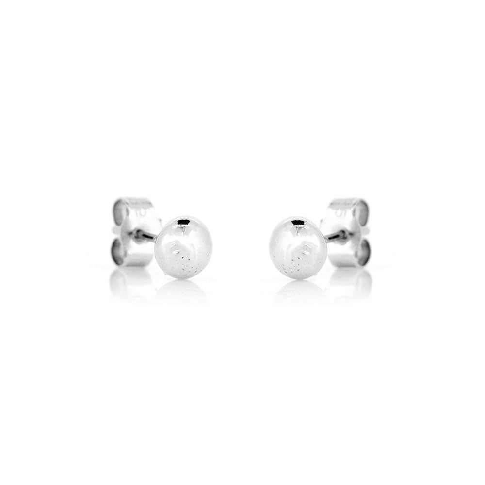 Ball 5mm Stud Earrings by Wendy Nutt Stud Earrings