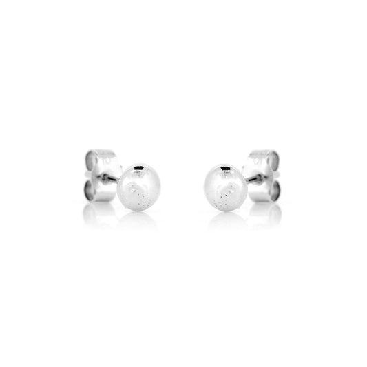Ball 5mm Stud Earrings by Wendy Nutt Stud Earrings