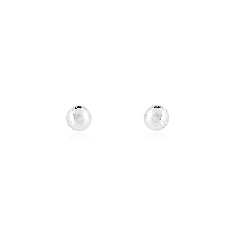 Ball 4mm Stud Earrings by Wendy Nutt Stud Earrings