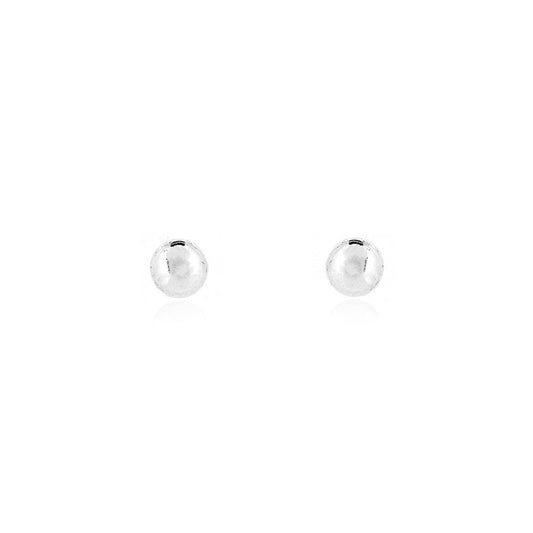 Ball 4mm Stud Earrings by Wendy Nutt Stud Earrings