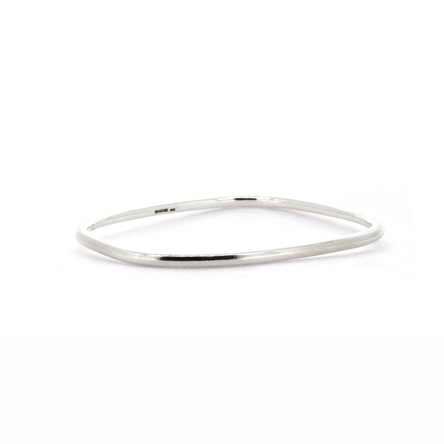 Chunky Loop Bangle - Sterling Silver Bangles