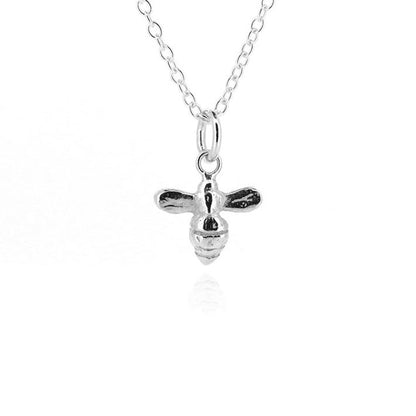 Bee Tiny Necklace - Sterling Silver Necklace