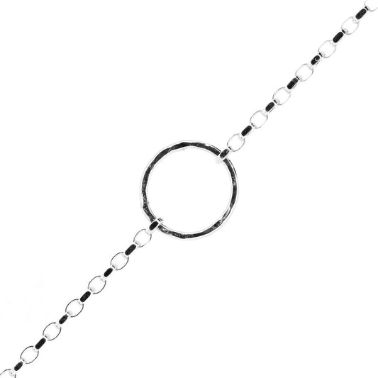 Unity Circle Centrepiece Bracelet - Sterling Silver Bracelets