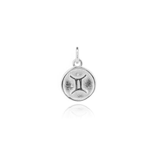 Zodiac Charm Gemini - Sterling Silver Jewellery