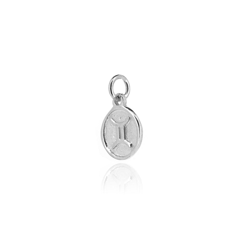 Zodiac Charm Gemini - Sterling Silver Jewellery