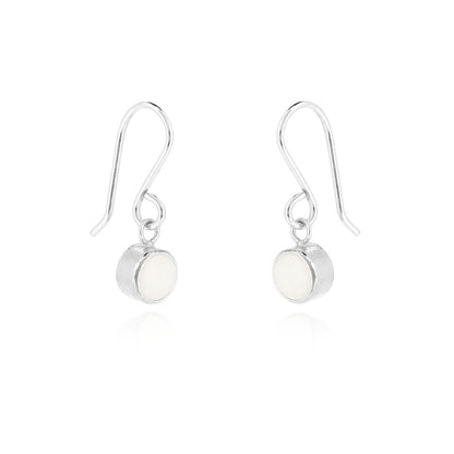 Celeste Opal Drop Earrings - Sterling Silver Drop Earrings