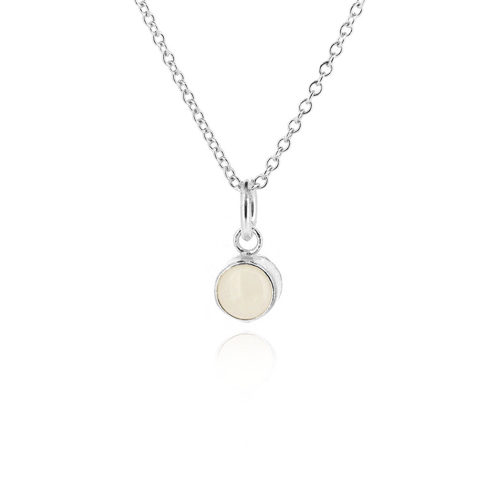 Celeste Opal Necklace - Sterling Silver Necklace