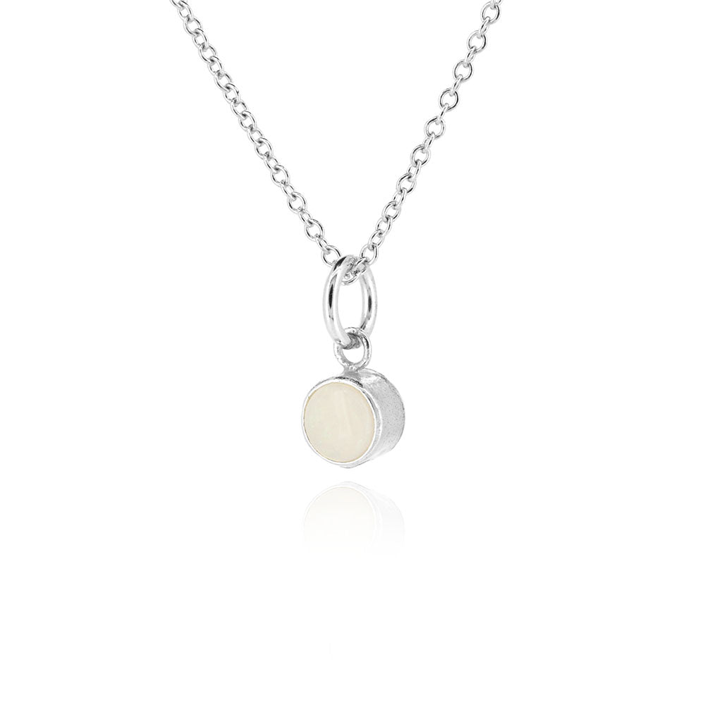 Celeste Opal Necklace - Sterling Silver Necklace