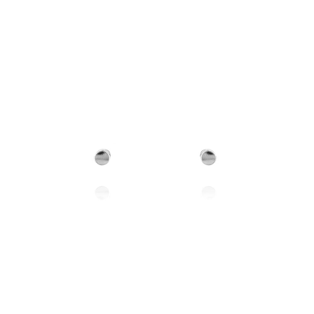 Micro Dot 2mm Stud Earrings - Sterling Silver Stud Earrings