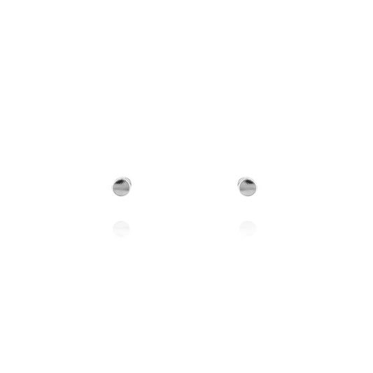 Micro Dot 2mm Stud Earrings - Sterling Silver Stud Earrings