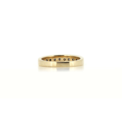 Pre-Owned - Diamond Channel Set Half Eternity Ring Rings