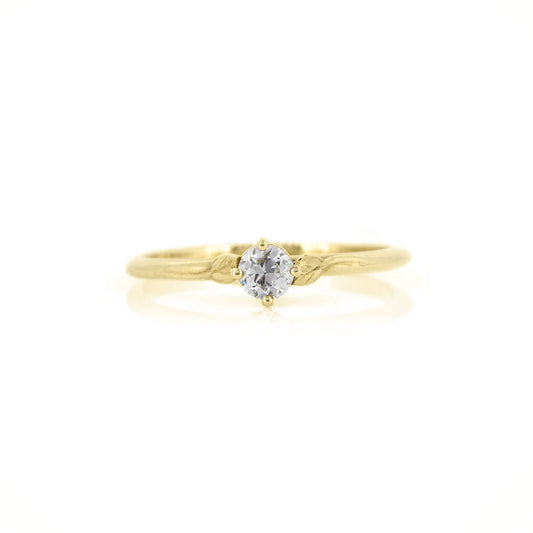 Glade Diamond Solitaire 0.21ct Ring - 9ct Yellow Gold Rings