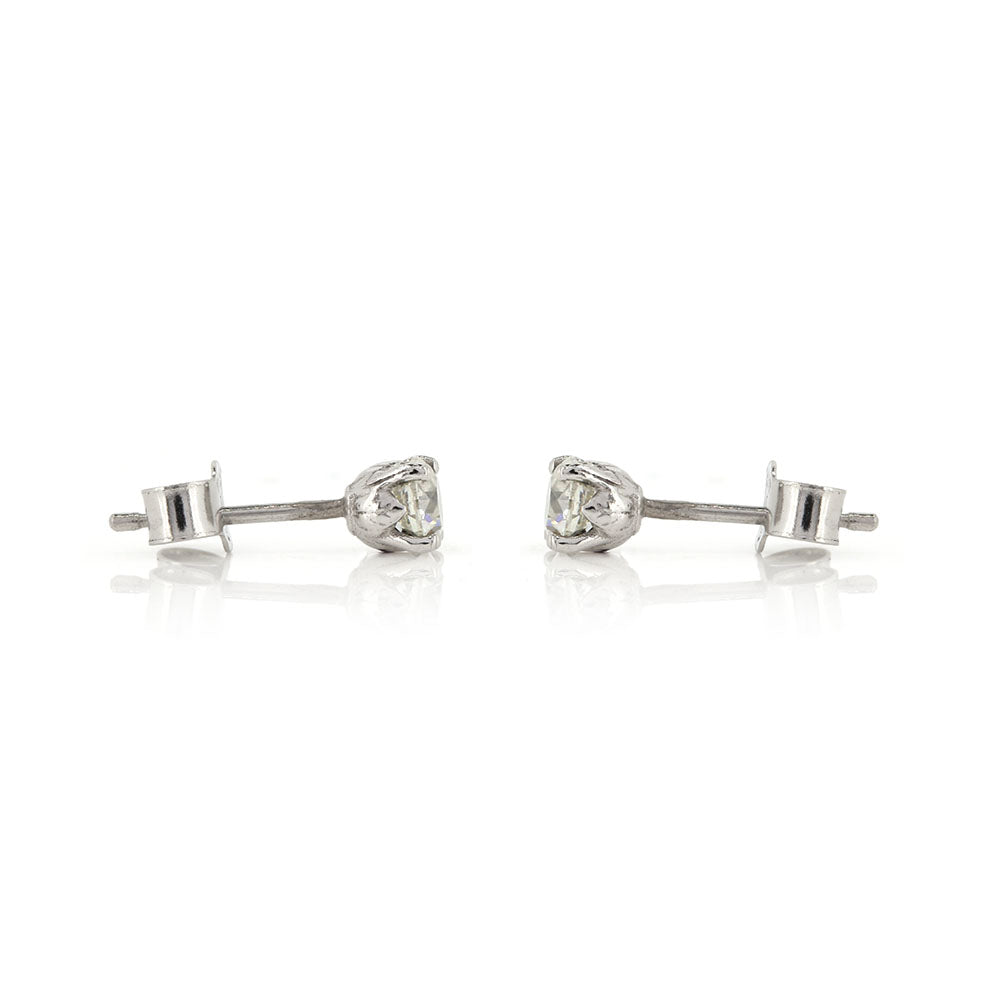 Glade Diamond 0.55ct Stud Earrings - Platinum Stud Earrings