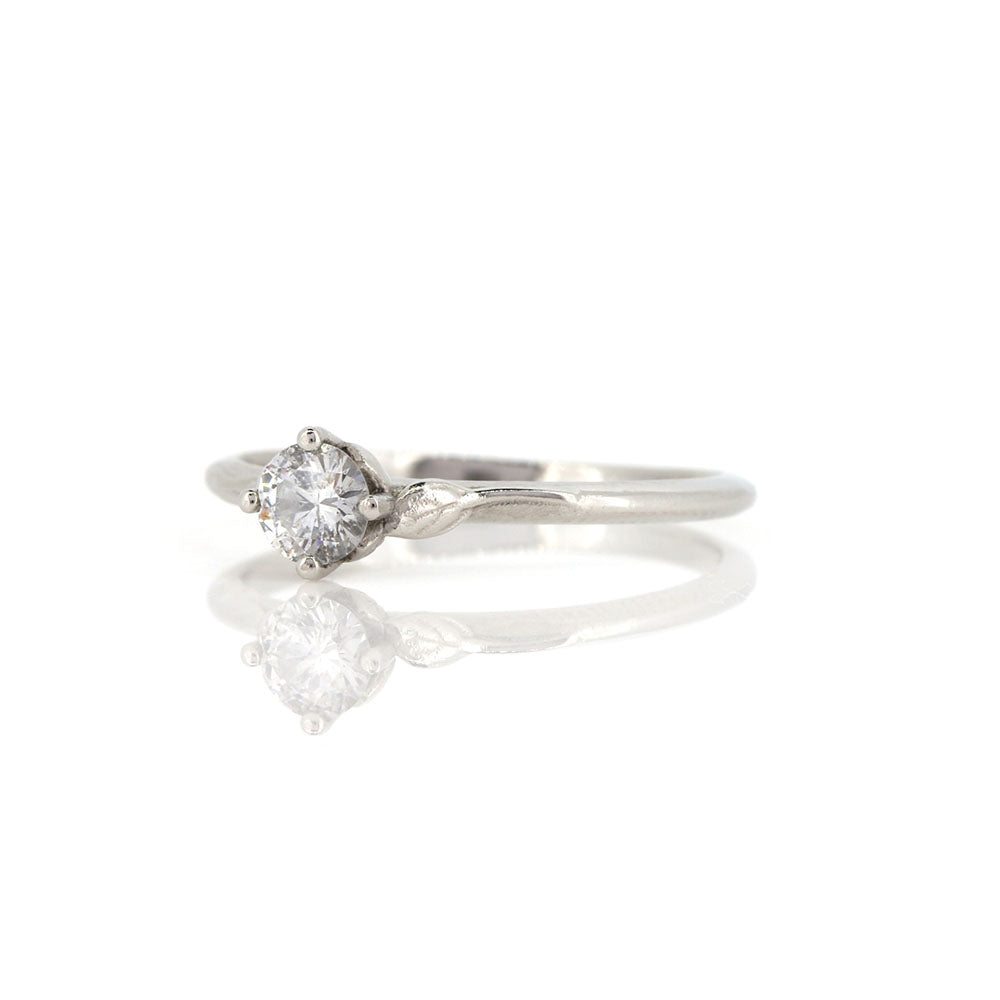 Glade Diamond Solitaire 0.33ct Ring - Platinum Rings