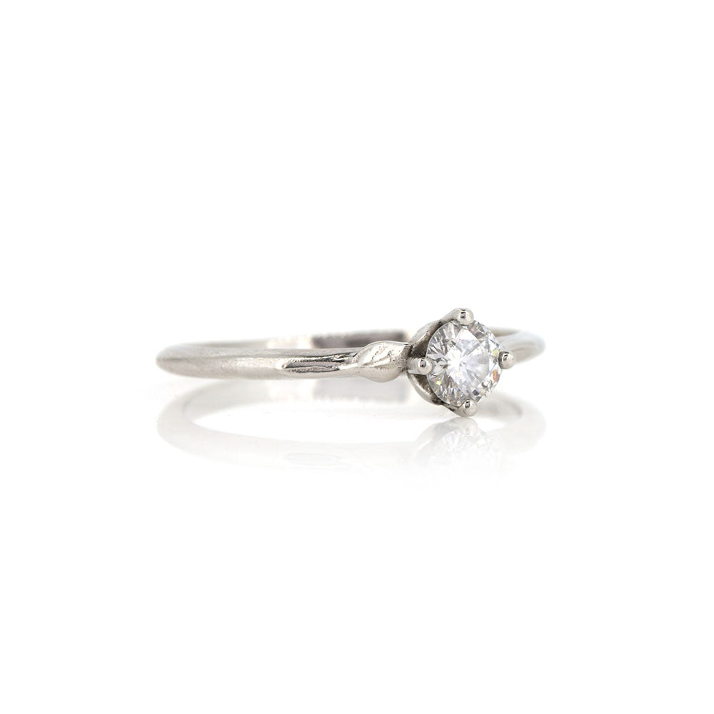 Glade Diamond Solitaire 0.33ct Ring - Platinum Rings