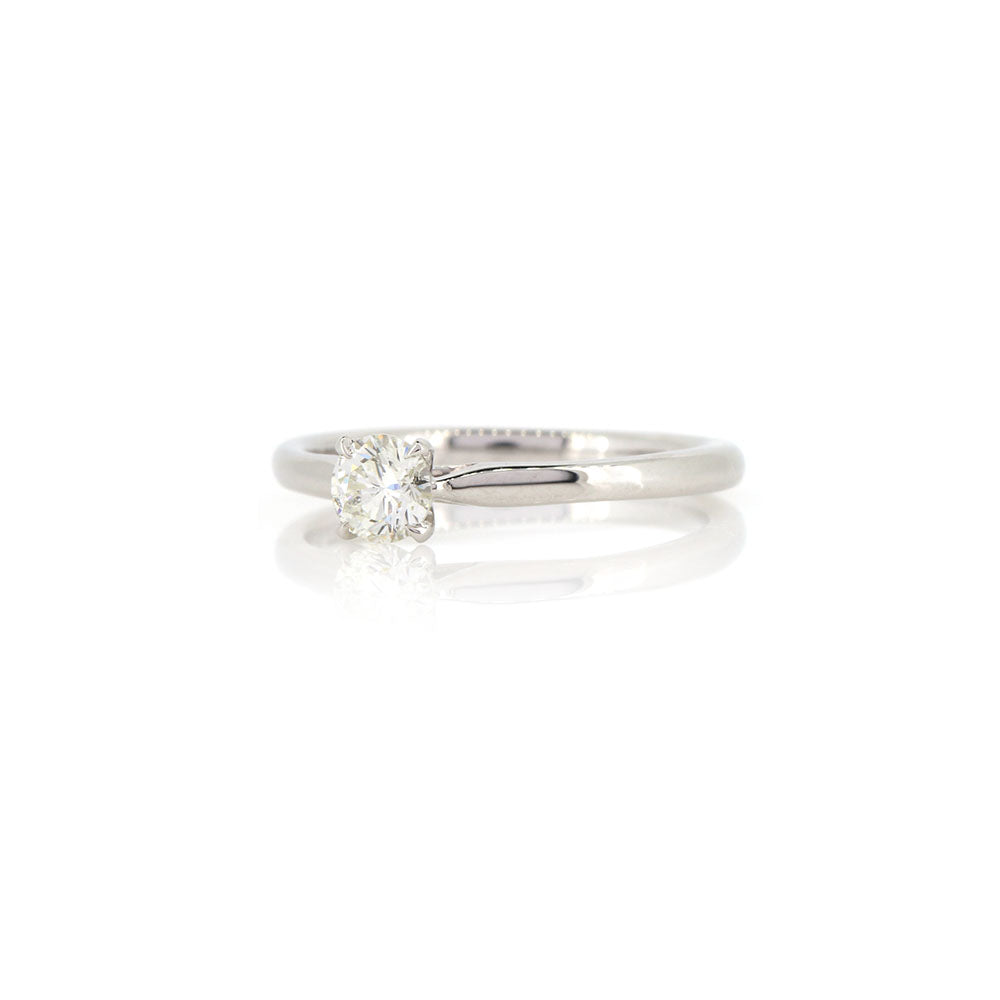 Grace Diamond Solitaire 0.36ct Ring - Platinum Rings