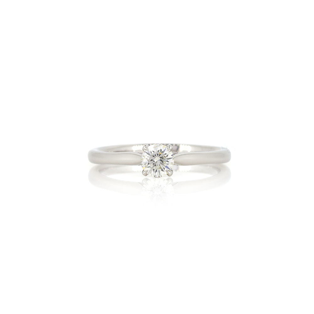 Grace Diamond Solitaire 0.36ct Ring - Platinum Rings