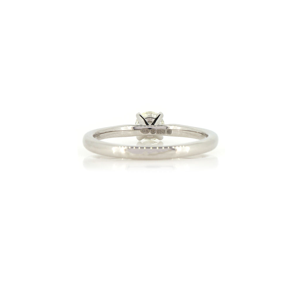 Grace Diamond Solitaire 0.36ct Ring - Platinum