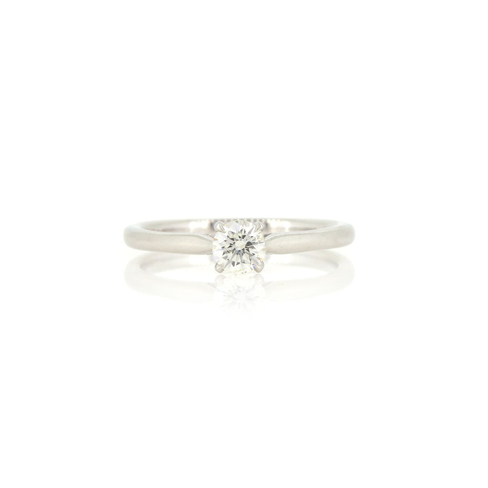 Grace Diamond Solitaire 0.36ct Ring - Platinum
