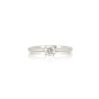 Grace Diamond Solitaire 0.36ct Ring - Platinum