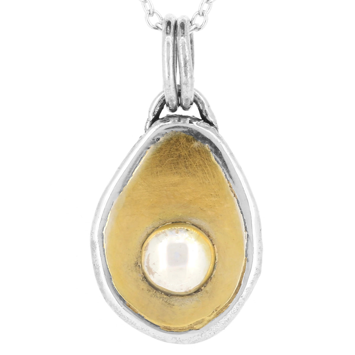 Golden Snowdrop Bespoke Jewellery Shaftesbury Dorset Avocado Pendant