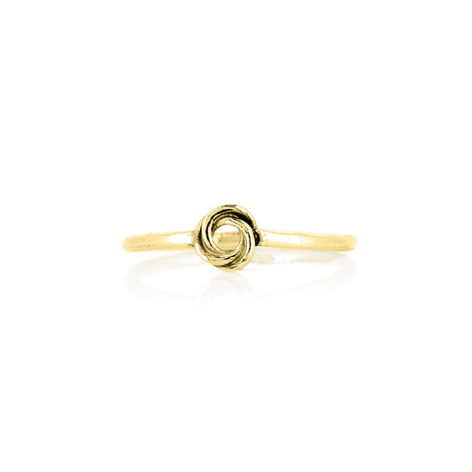Love Knot Ring - 9ct Yellow Gold Rings