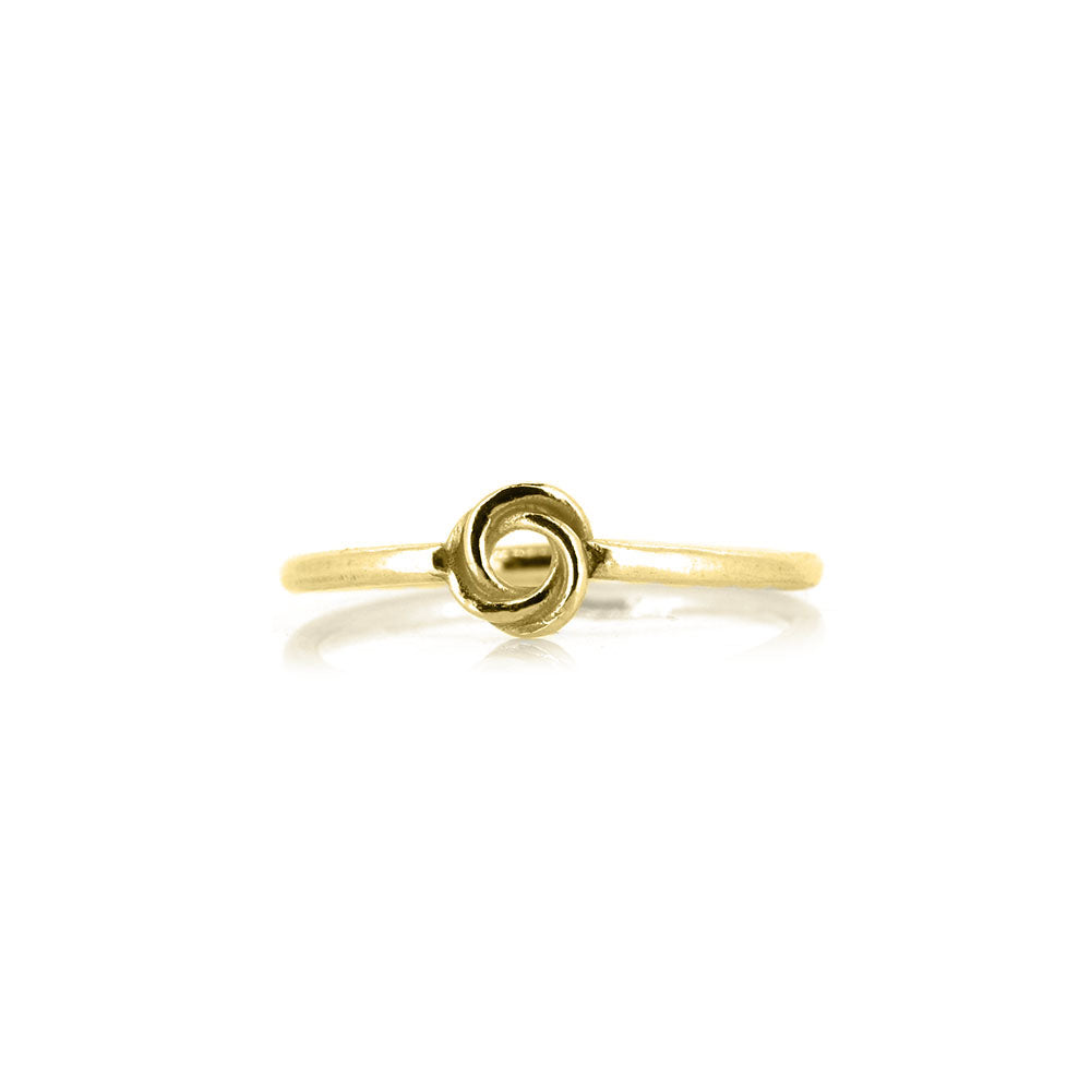 Love Knot Ring - 9ct Yellow Gold Rings