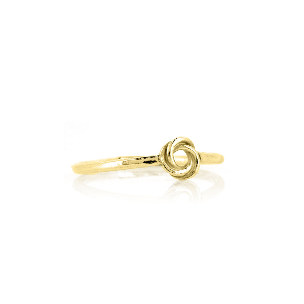 Love Knot Ring - 9ct Yellow Gold Rings