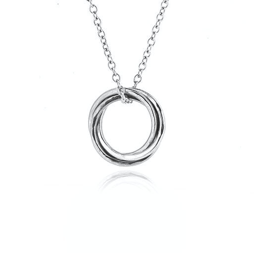 Love Knot Medium Necklace - Sterling Silver Necklace