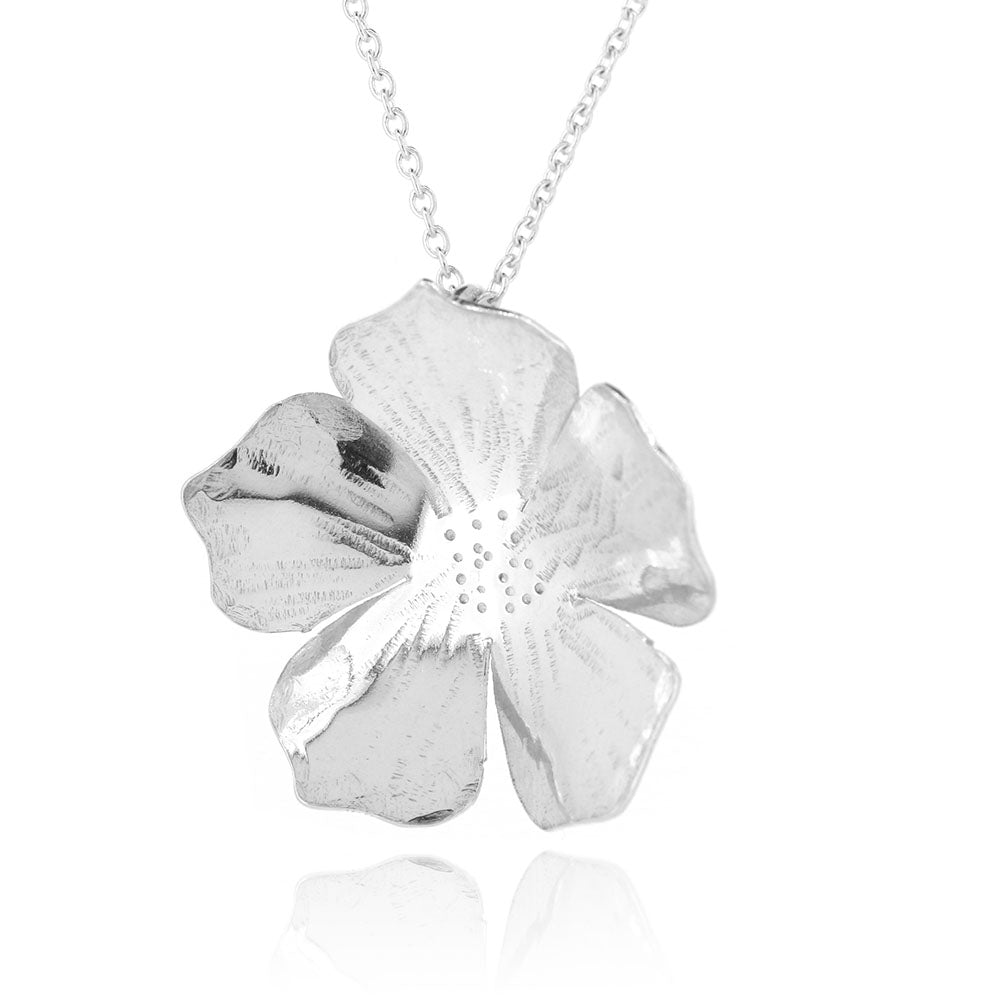 Blossom Large Necklace - Sterling Silver Necklace