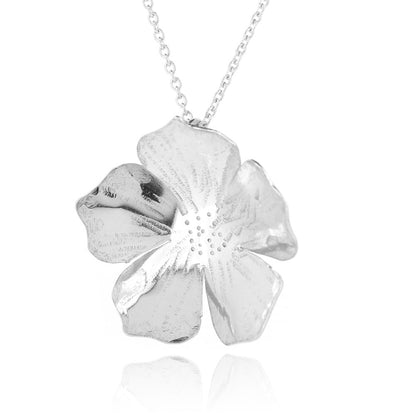 Blossom Large Necklace - Sterling Silver Necklace