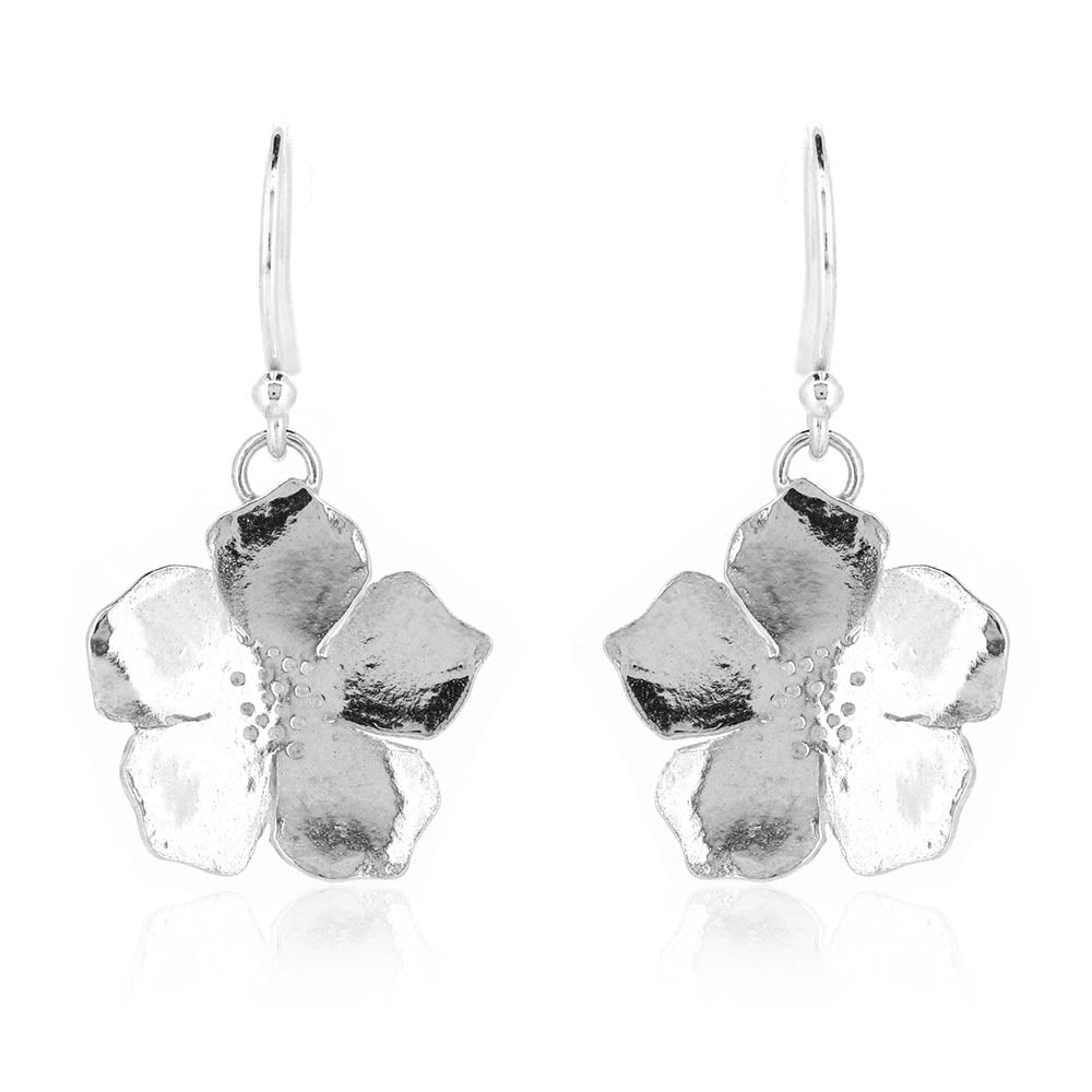 Blossom Drop Earrings - Sterling Silver Drop Earrings