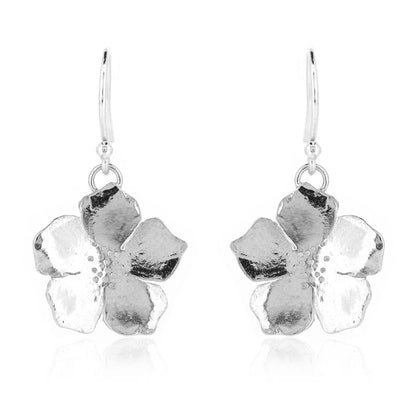 Blossom Drop Earrings - Sterling Silver Drop Earrings